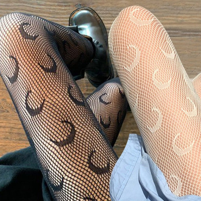 Nylon Mesh Pantyhose - Socks