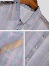 Thumbnail for See-Through Blouse Long-Sleeved - Shirts