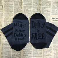 Thumbnail for Dobby Knitted Socks - Dark Gray - One Size