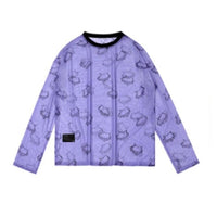 Thumbnail for Harajuku Mesh Transparent T-Shirt - One Size / Purple