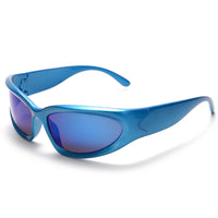 Thumbnail for Sports Sunglasses - Blue / One Size