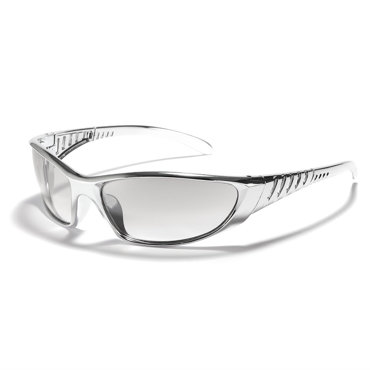 Sports Sunglasses - Gray-White / One Size