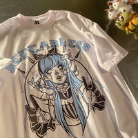 Thumbnail for Be Fear Less Doll Pastel Goth T-shirt - White / S - T-Shirt