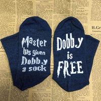 Thumbnail for Dobby Knitted Socks - Gray Black- / One Size