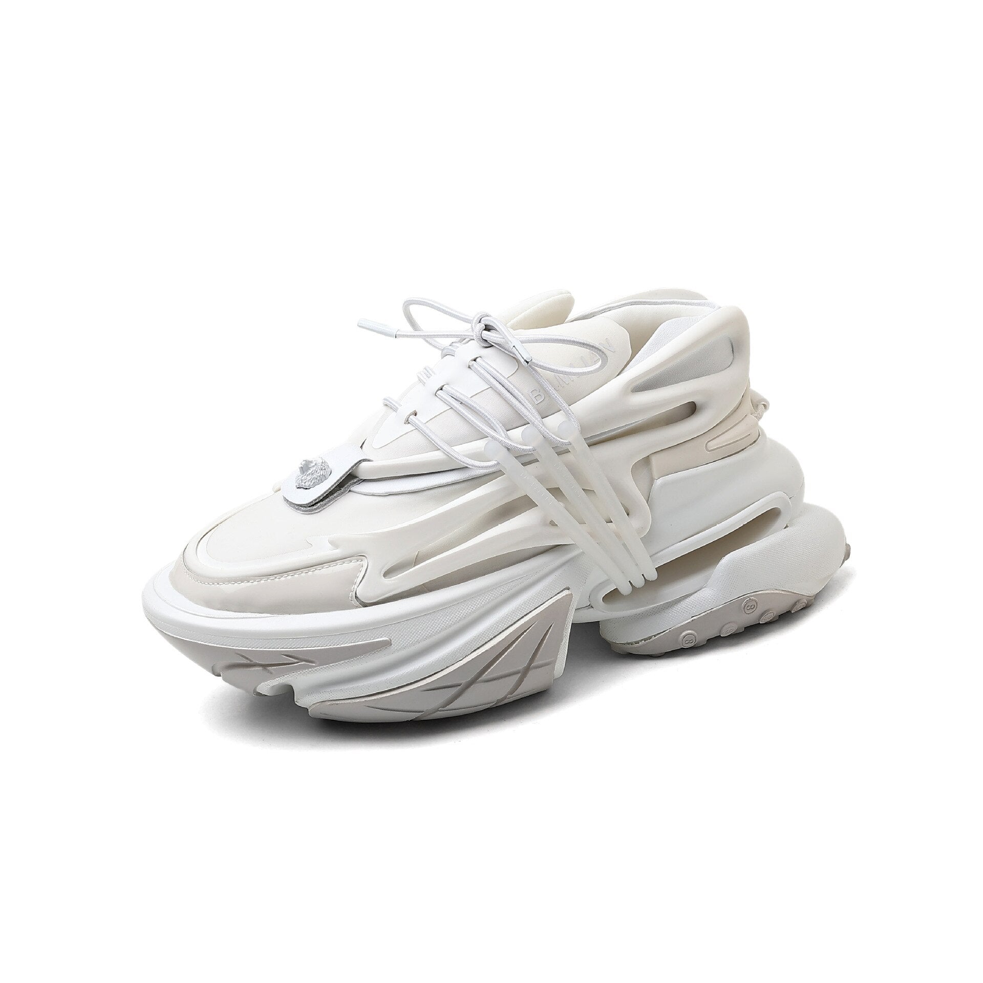 Spaceship Comfortable Airbag Shoes - White / 35
