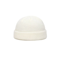 Thumbnail for Solid Color Warm Knitted Beanies - White / One Size - Beanie