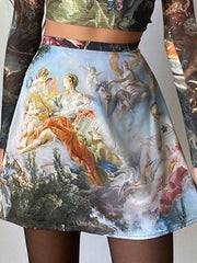 Artsu Graphic Skirt