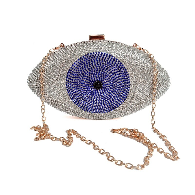 Protective Eye Shoulder Bag With Chain