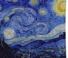 Starry Night Van Gogh Wall Tapestry