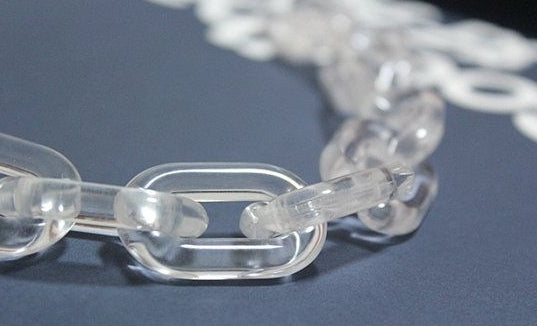 Acrylic Transparent Waist Chain - Clear / One Size