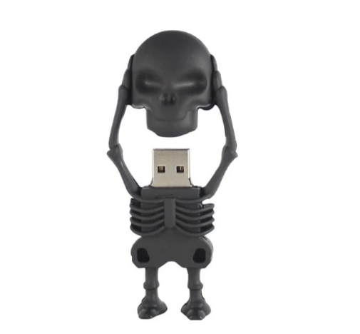Skull Skeleton USB Flash Drive - 4GB - Accesories