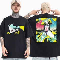Doll Anime Cyberpunk Short Sleeve T-Shirt - T-shirts