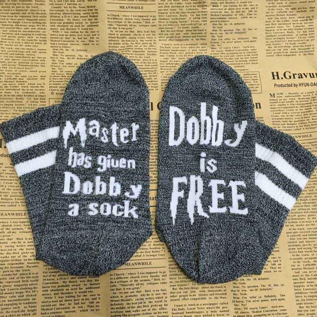 Dobby Knitted Socks - Gray - One Size