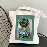 Thumbnail for Matisse Shopping Large Tote Bag - Green-Beige / One Size
