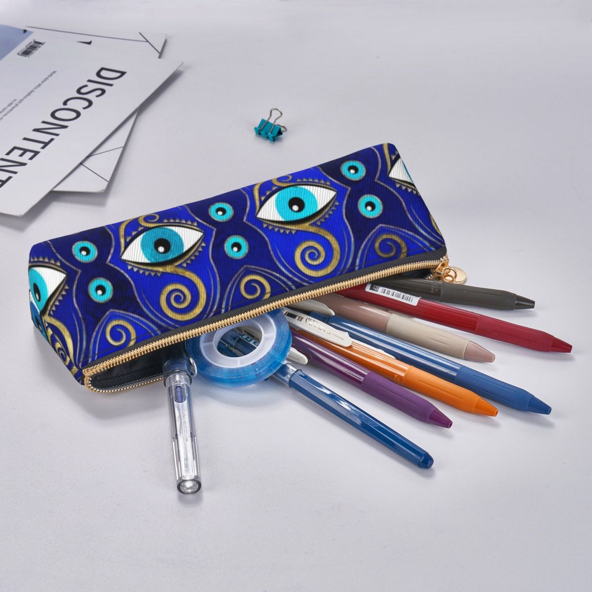 Eye Protection Amulet Design Pencil Case