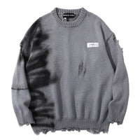 Thumbnail for Graffiti Oversize Knitted Sweater