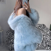 Thumbnail for Lautaro Winter Shaggy Hairy Thick Warm Soft Colored Faux Fur