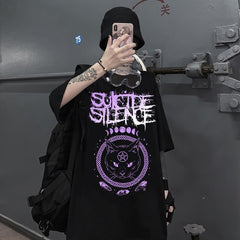 Suicide Silence Cat T-Shirt Short Sleeve - T-shirt