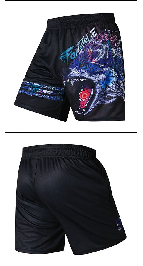 Japanese Dragon and Art Beach Shorts