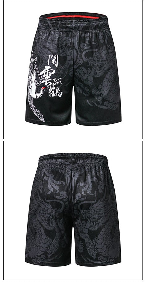Japanese Dragon and Art Beach Shorts