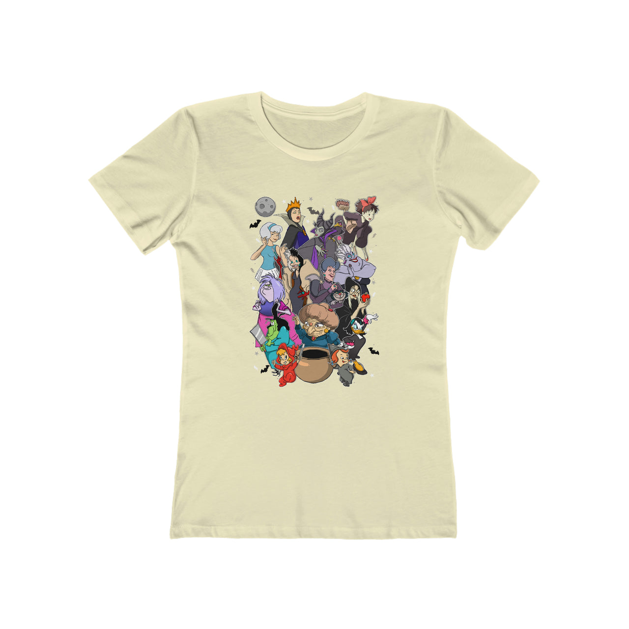 Disney Witches T-Shirts - Solid Natural / S - T-Shirt