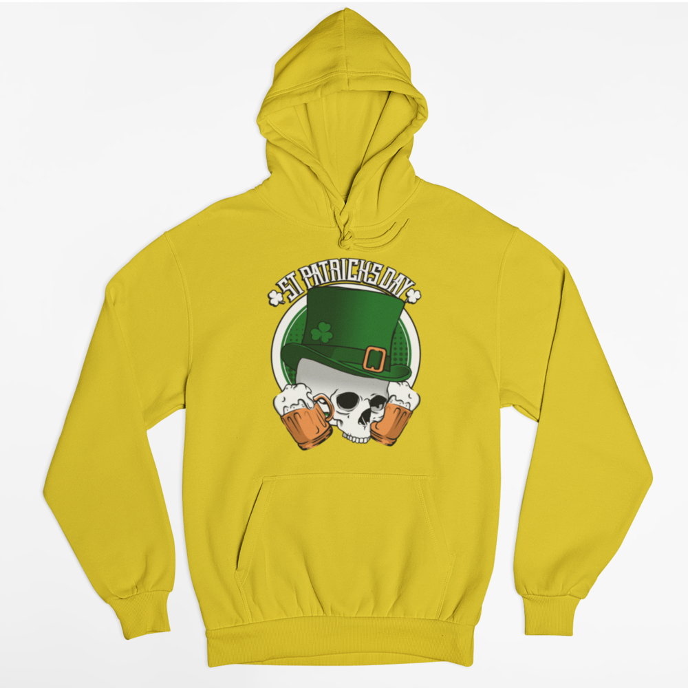 St Patrick’s Day Hoodie - Yellow / S - hoodie