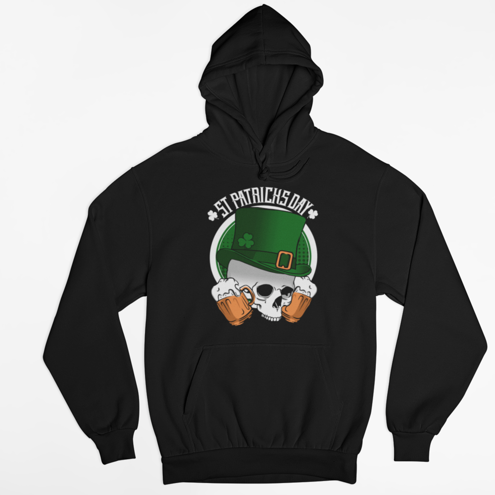 St Patrick’s Day Hoodie - Black / S - hoodie
