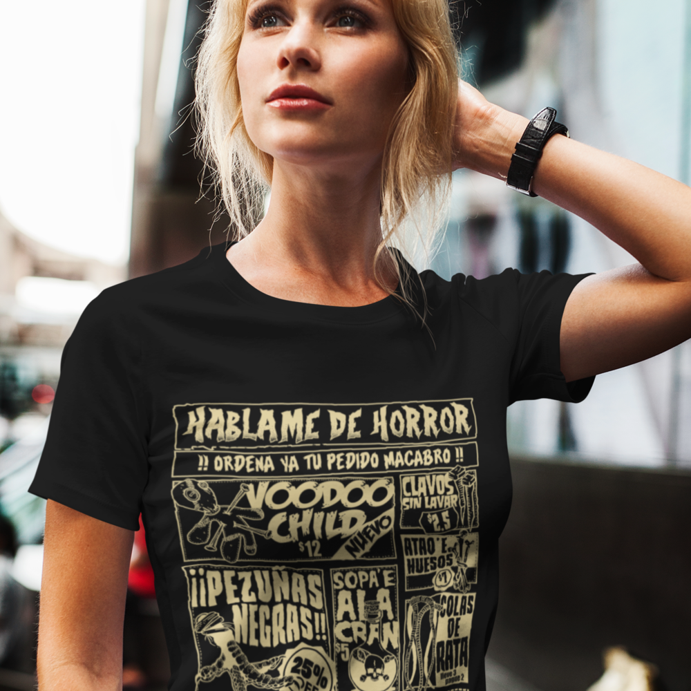 Tell Me About Horror T-Shirt - T-shirts
