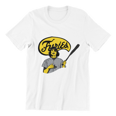 Furies baseball T-Shirt - S / White - T-shirts