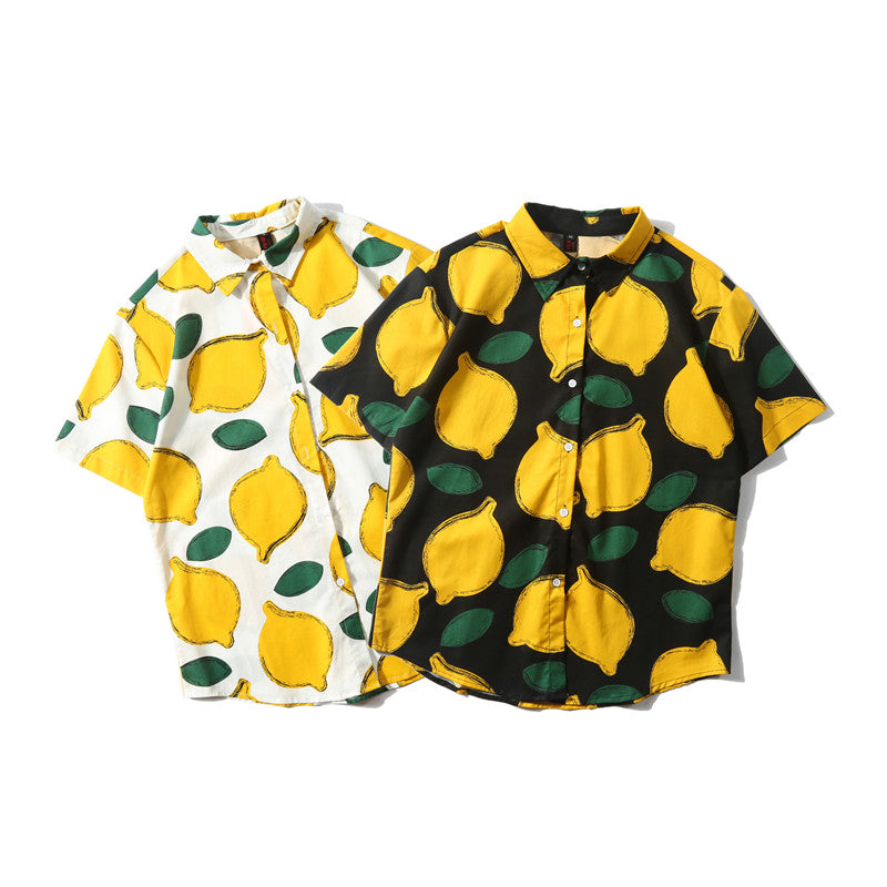 Aesthetic Lemon Fruit Shirt - Shirts