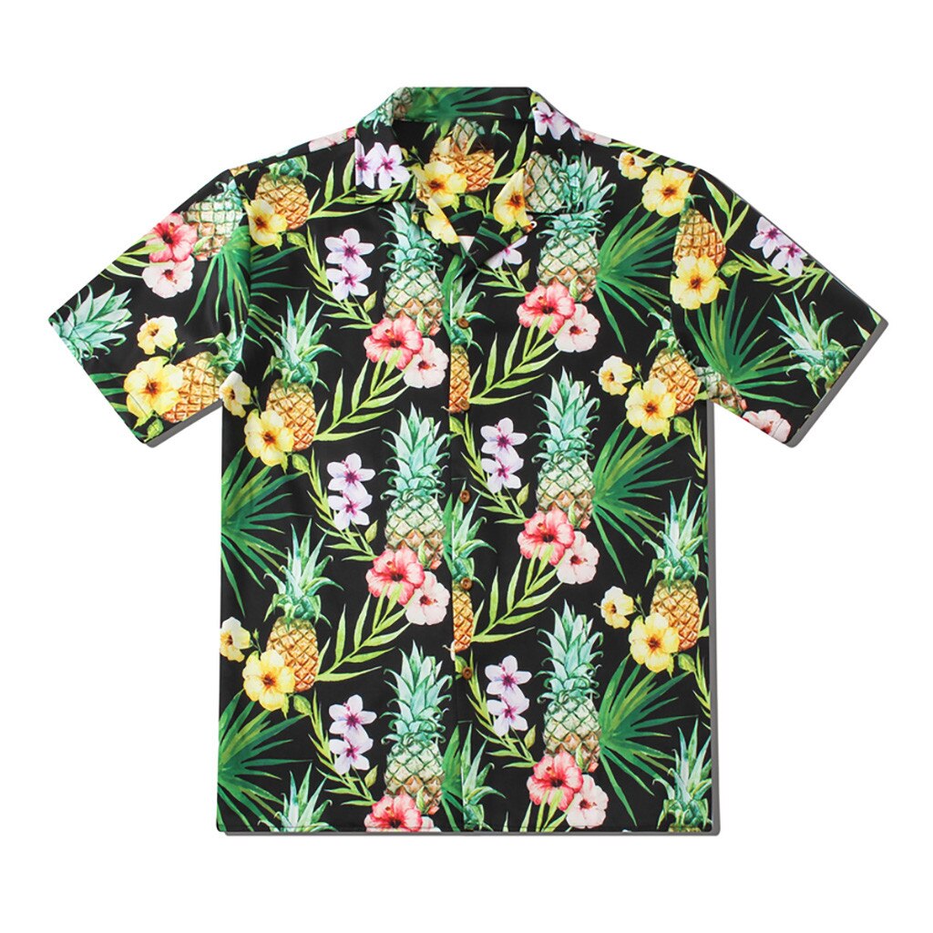Pineapple Hawaii Shirt - S / Multicolor - Shirts