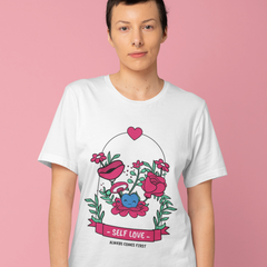 SELF LOVE Always Comes First T-shirt - S / White - T-Shirt